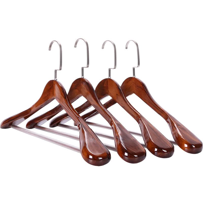 BowLift | Luxury Wooden Clothes Hangers with Curved Design