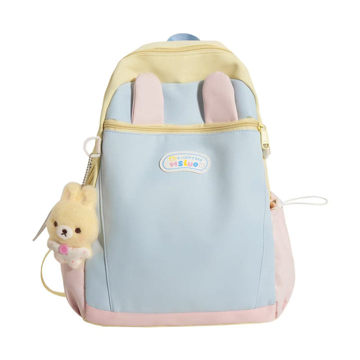 Cute Bunny Ear School Backpack Bowlift