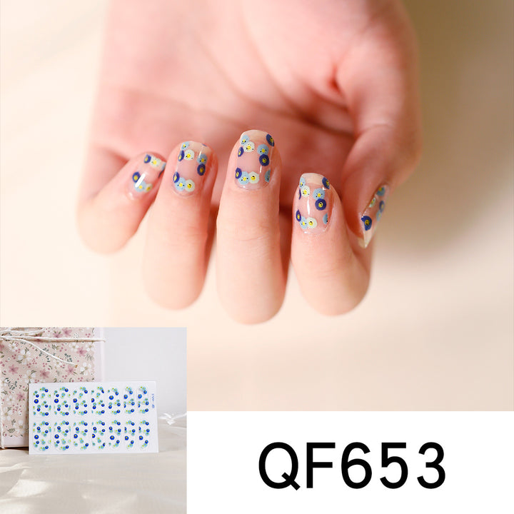 Artificial nail art with heart-shaped designs and soft color gradients Bowlift