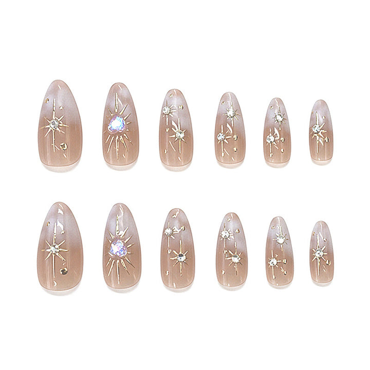 Decorative Press-On Nail Art Set Bowlift