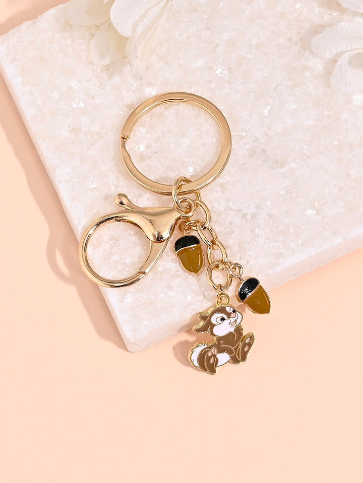 Keychain with Maritime Star Motif Bowlift