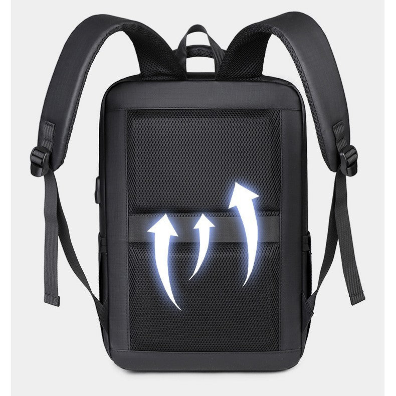 Multifunctional backpack with protective laptop compartment and practical outer pockets Bowlift