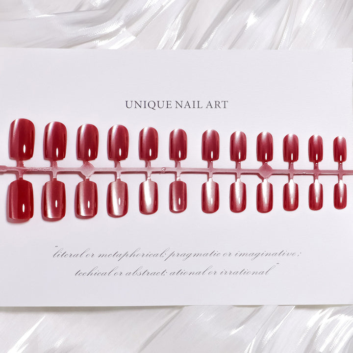 Unique Press-On Nail Art Set Bowlift