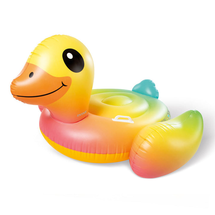 Ladies Inflatable Duck Pool Float Bowlift