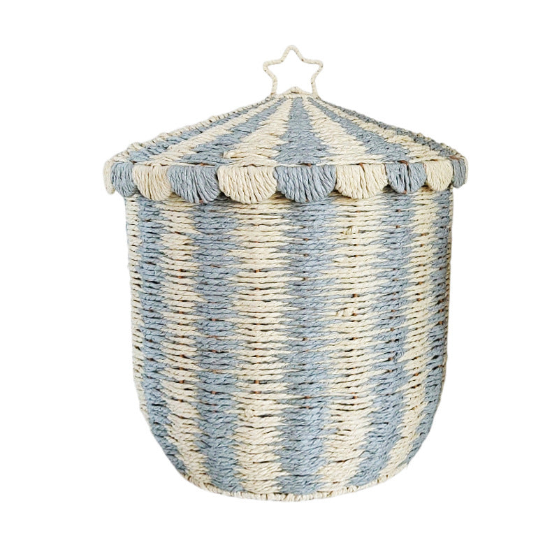 Handmade storage basket in playful design Bowlift