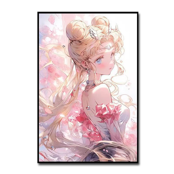 Fantasy Character Art Canvas Print Bowlift