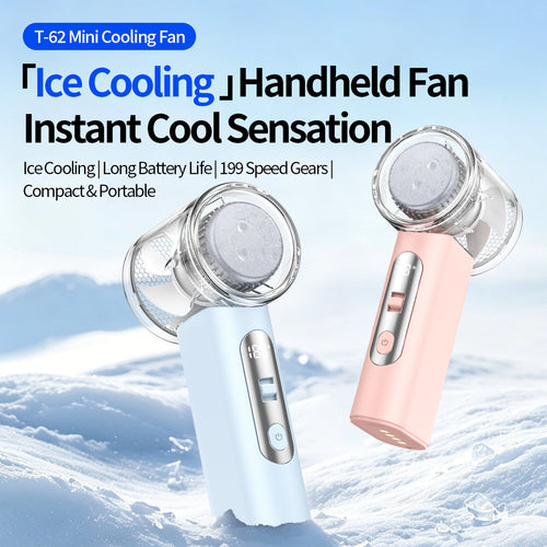 Women's Portable Mini Wind Cooler with HD Display Bowlift