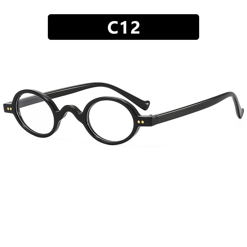 Women's round sunglasses with distinctive design and high-quality plastic frame Bowlift