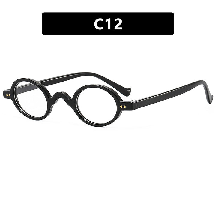 Women's round sunglasses with distinctive design and high-quality plastic frame Bowlift