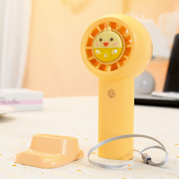Ladies portable table fan with USB connection and ergonomic design Bowlift