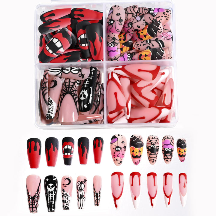 Artistic Themed Press-On Nail Collection Bowlift