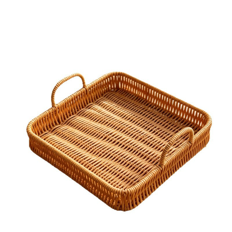 Handmade Woven Serving Tray Bowlift
