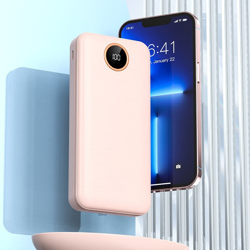 Portable power bank with intelligent fast charging and digital display Bowlift