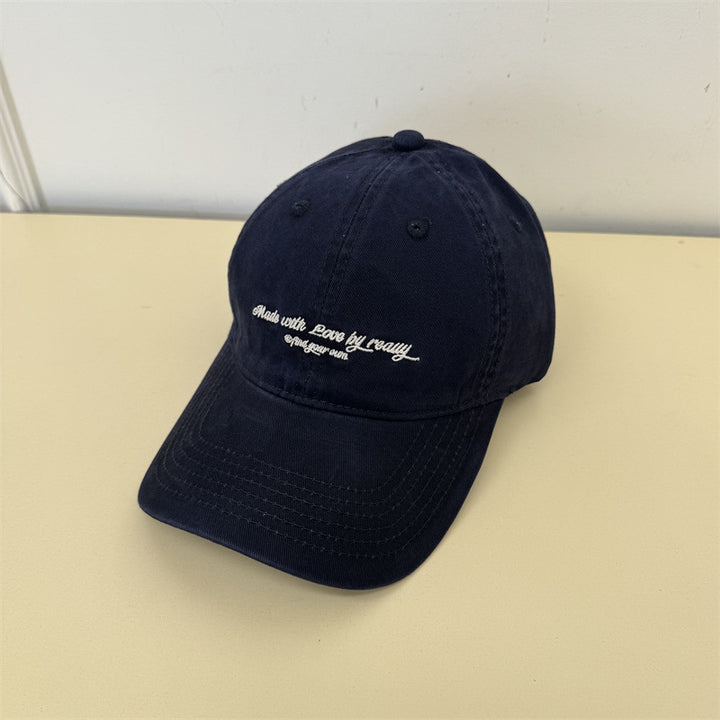 Women's Casual Cotton Baseball Cap Bowlift
