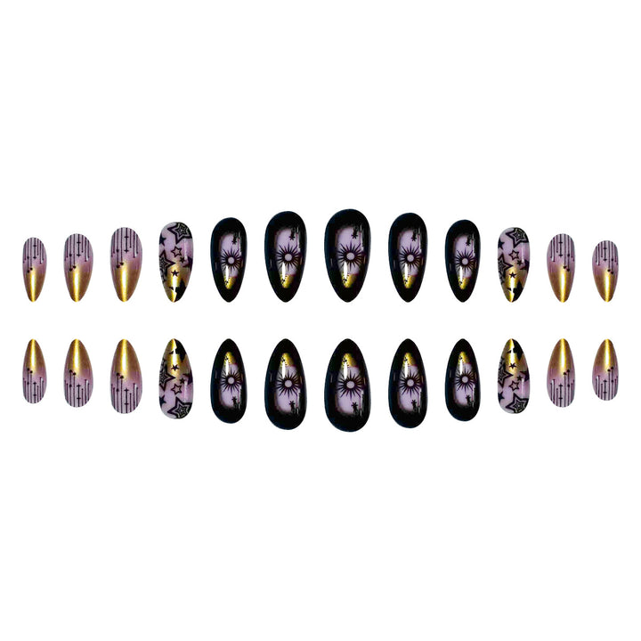 Decorative Stiletto Nail Art Extensions Bowlift