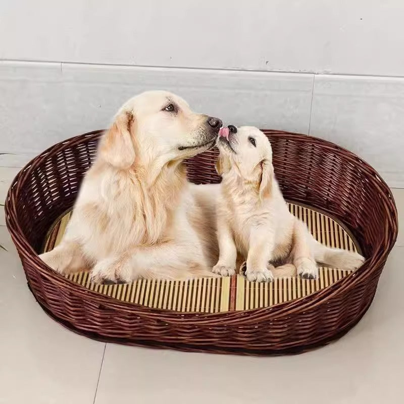 Women's basket for pets with comfortable sleeping area Bowlift