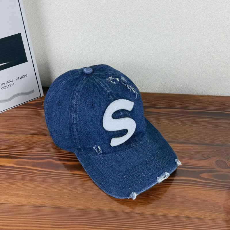 Men's Distressed Graphic Baseball Hat Bowlift