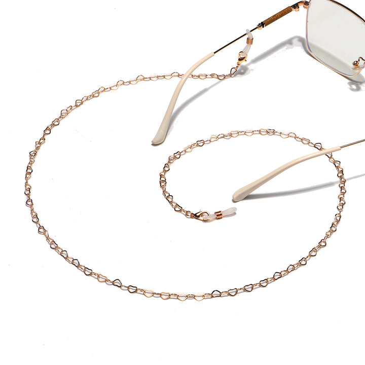 Heart-Shaped Link Necklace Bowlift