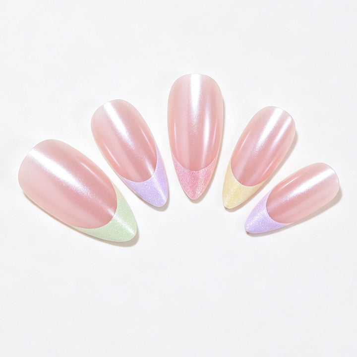 Gradient Effect Press-On Nail Tips Bowlift