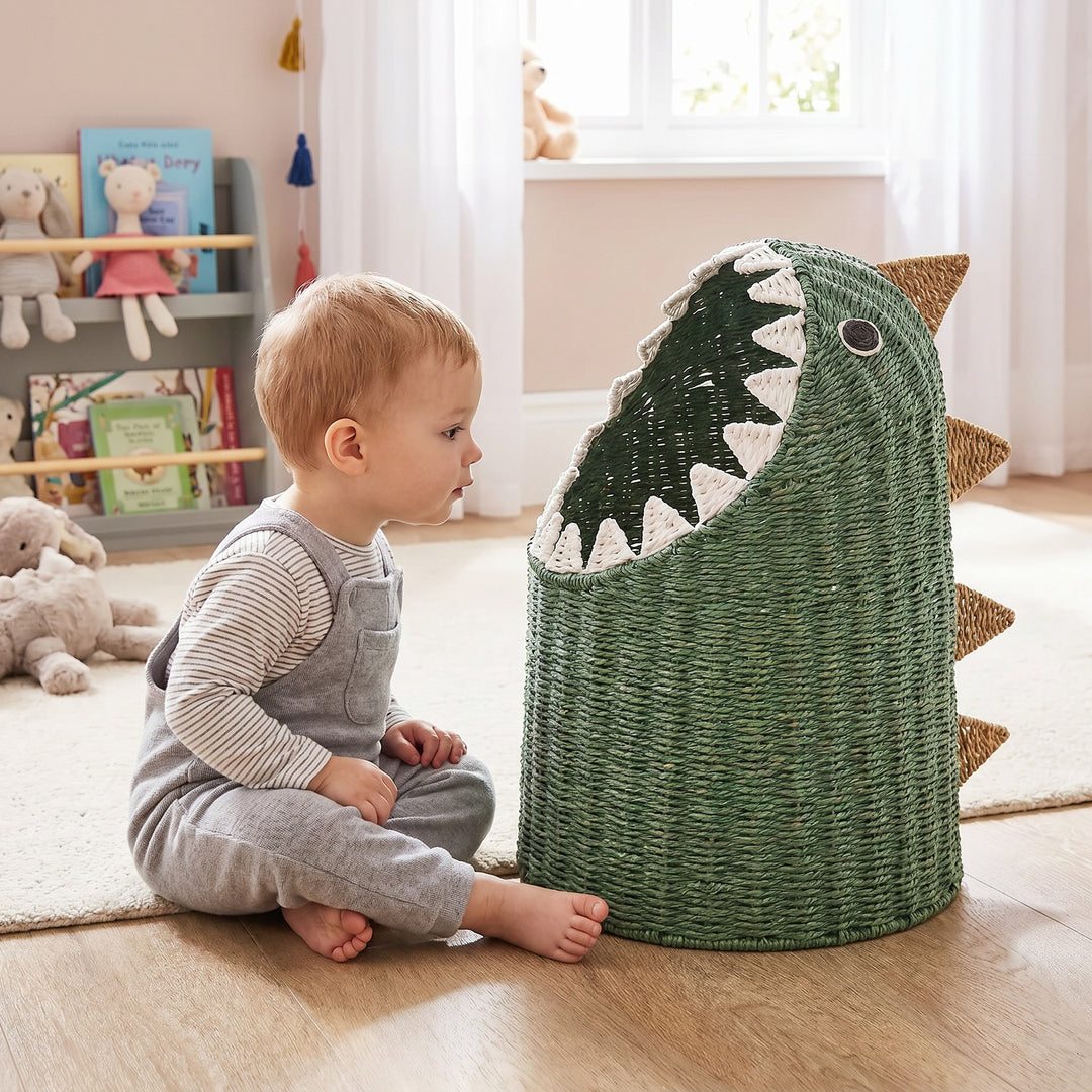 Animal-shaped toy basket Bowlift