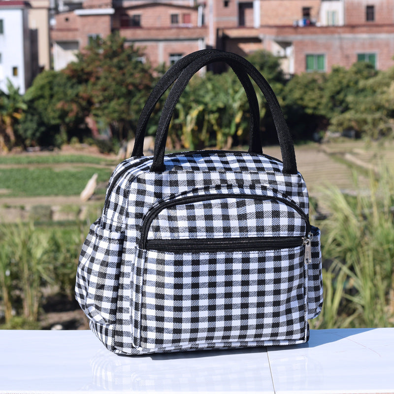 Cat Pattern Insulated Lunch Tote Bowlift