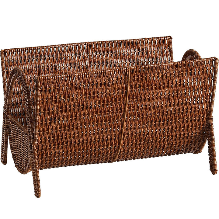 Handwoven Rectangular Magazine Holder Bowlift