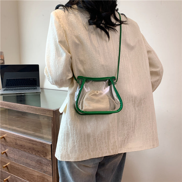 Transparent Mini Bucket Bag Bowlift