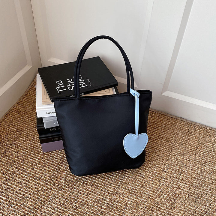 WoStylish Heart-Embellished Everyday Tote Bag Bowlift