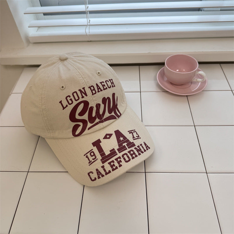 Men's Graphic Print Baseball Cap Bowlift