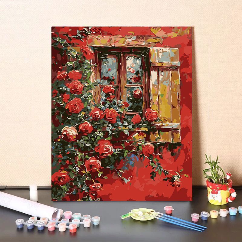 DIY Paint-by-Number Art Kit Bowlift