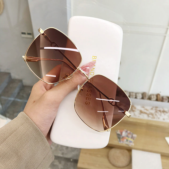 Oversized Square Frame Sunglasses Bowlift