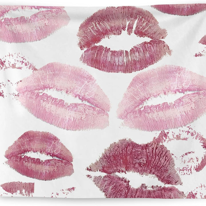 Romantic Lip Print Wall Art