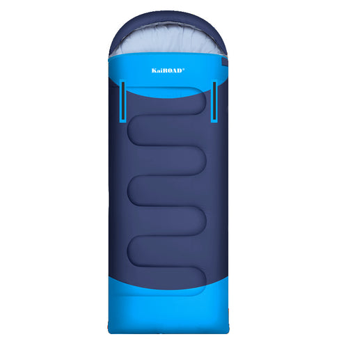 Sleeping bag with integrated hood and temperature regulation Bowlift