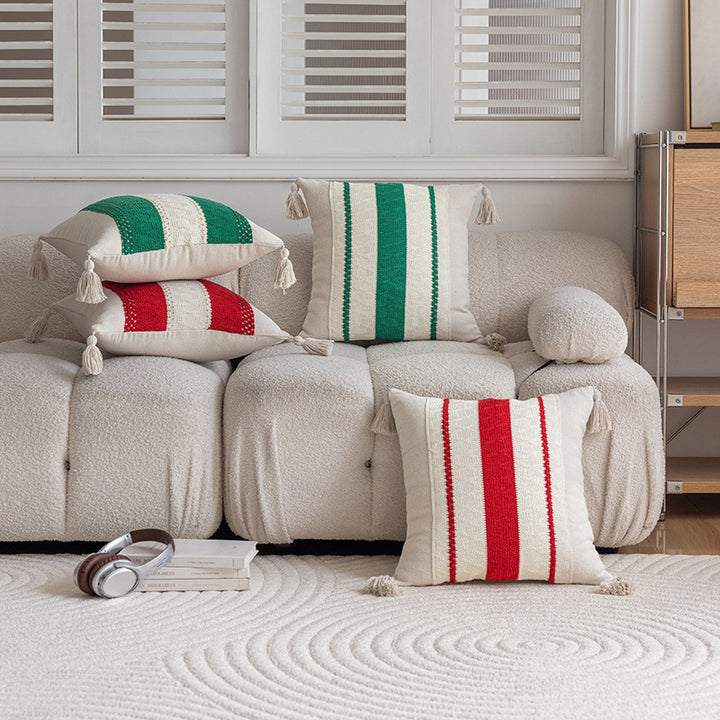 Structured Bohemian Decorative Pillow