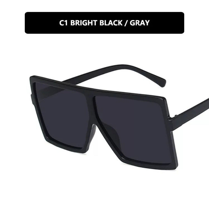 Women's stylish oversized sunglasses in elegant square design Bowlift