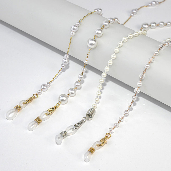 Elegant Pearl Beaded Eyewear Chain Bowlift