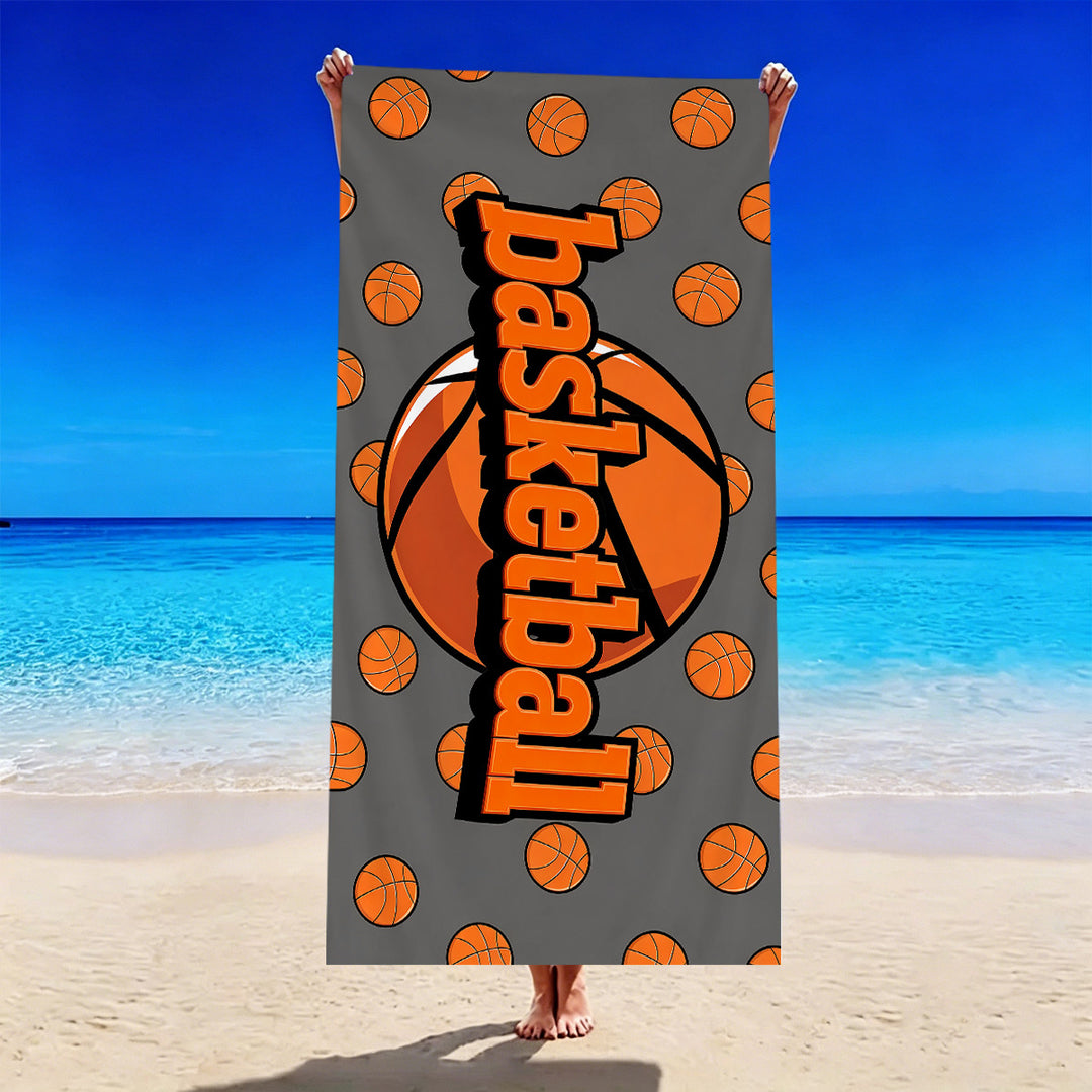 Football-themed beach towel Bowlift