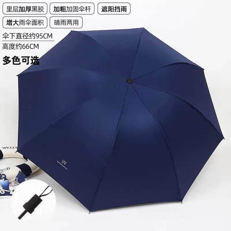 Women's Folding Umbrella with UV Protection and Sturdy Frame Bowlift