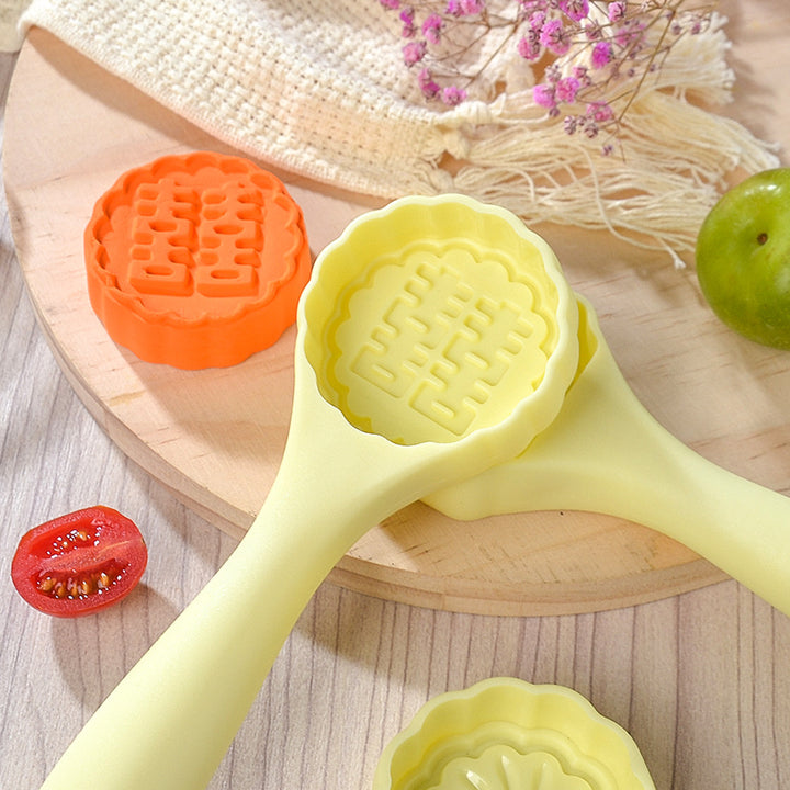 Silicone Cookie Stamp Set with Various Patterns Bowlift