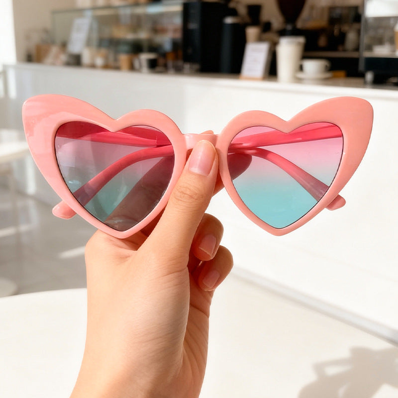 Vintage Heart-Frame Sunglasses Bowlift