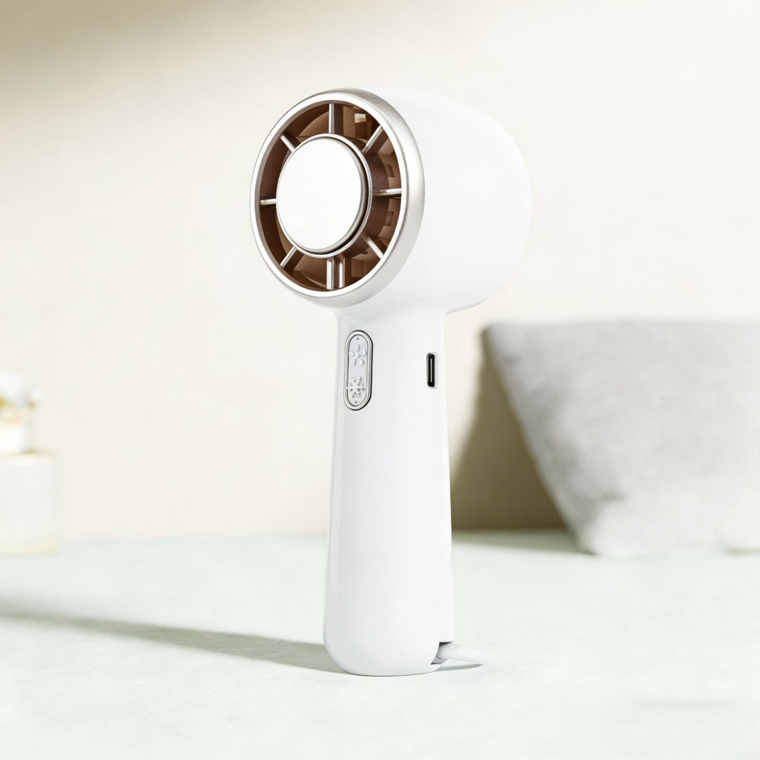 Handheld Rechargeable Cooling Fan Bowlift