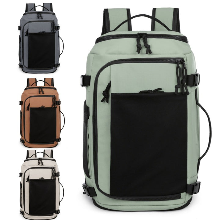 High-Capacity Multi-Compartment Travel Backpack Bowlift