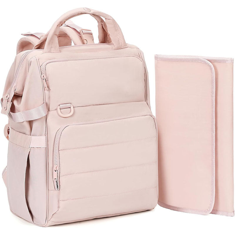 Multifunctional backpack with integrated organizer and ergonomic carrying system Bowlift