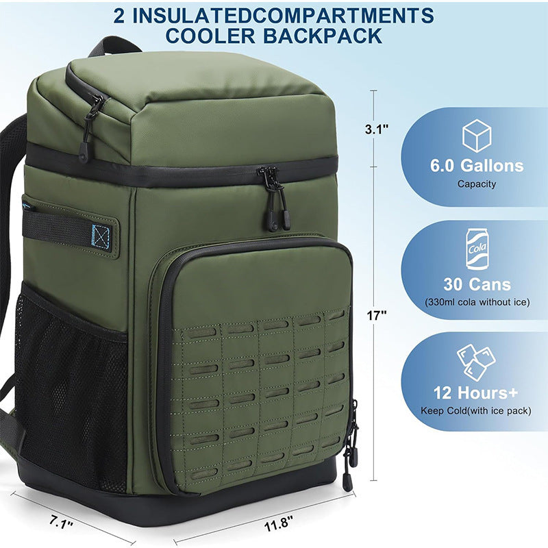 Multifunctional backpack with insulated interior Bowlift