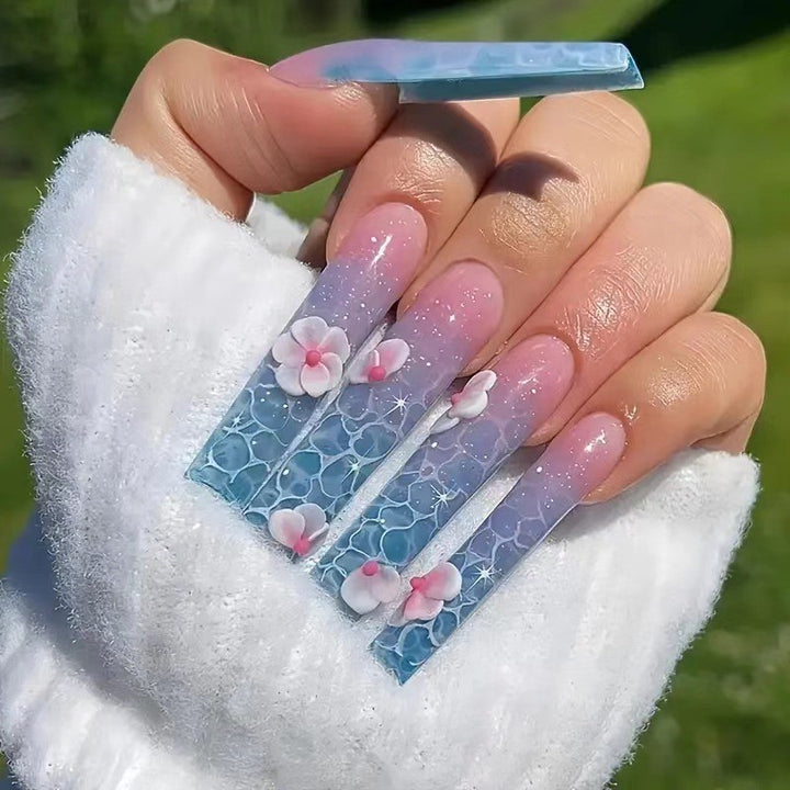 Floral Art Press-On Nail Extensions Bowlift 1787913679