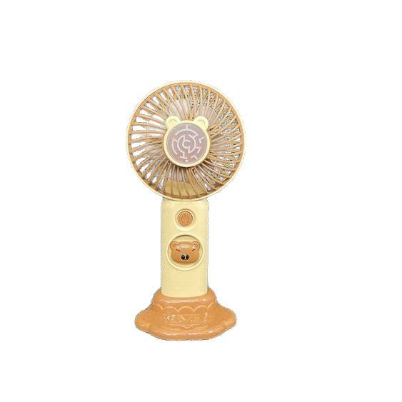Unisex Hand Fan in Cute Animal Design Bowlift