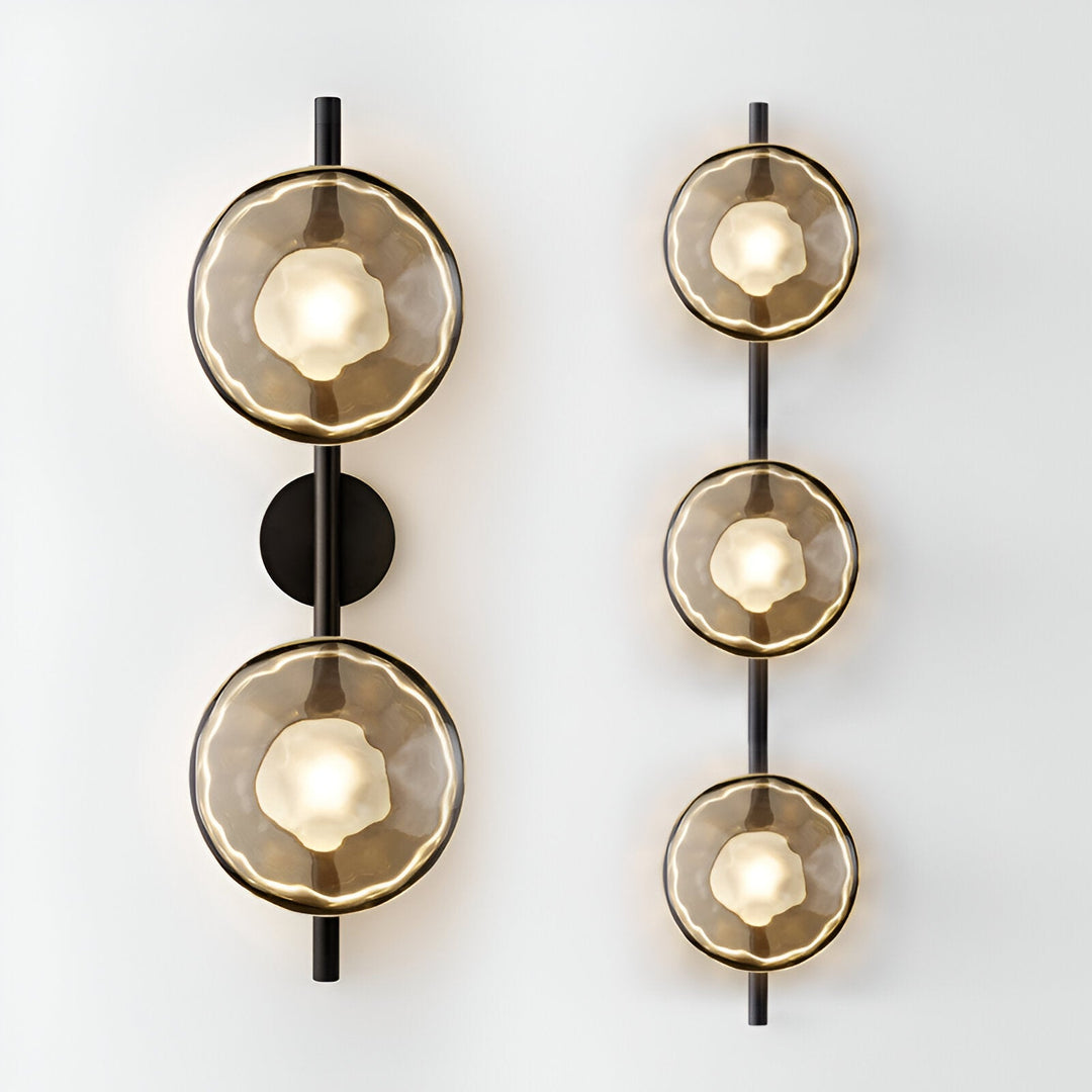BowLift | Round Glass Wall Lamp in Scandinavian Design
