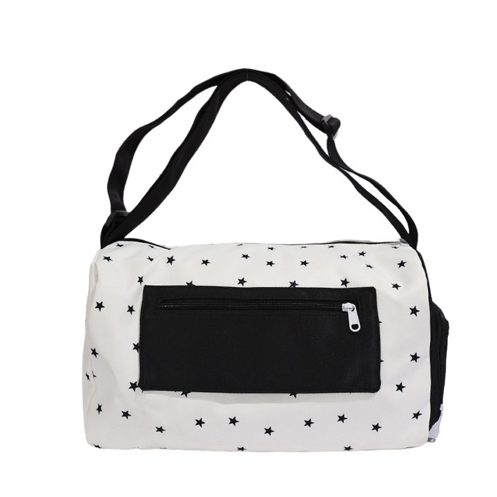 Sporty shoulder bag with practical slip pockets Bowlift