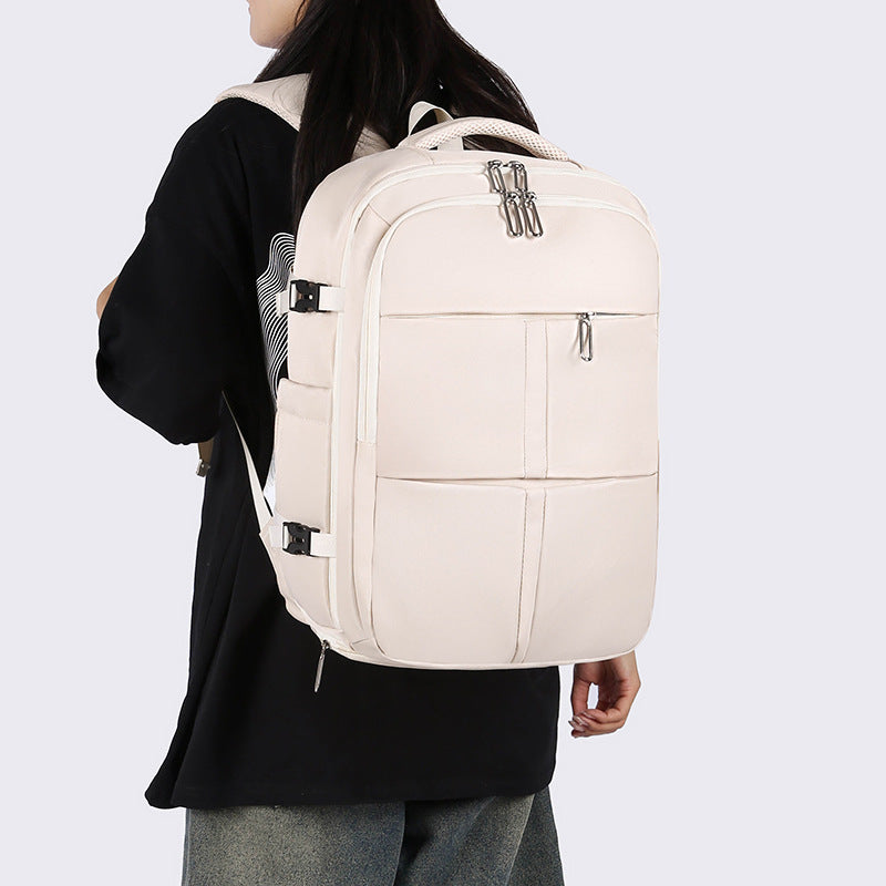 Versatile Tech-Integrated Backpack Bowlift