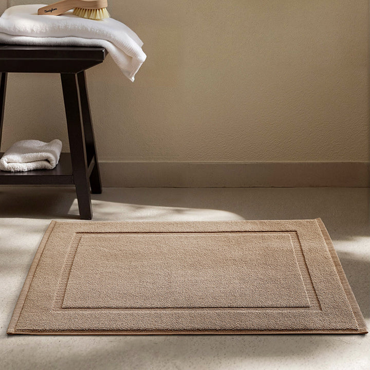 Plush Textured Bathroom Mat Bowlift